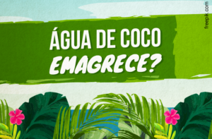 AGUA DE COCO EMAGRECE?