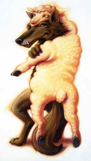 Lobo disfarçado de ovelha