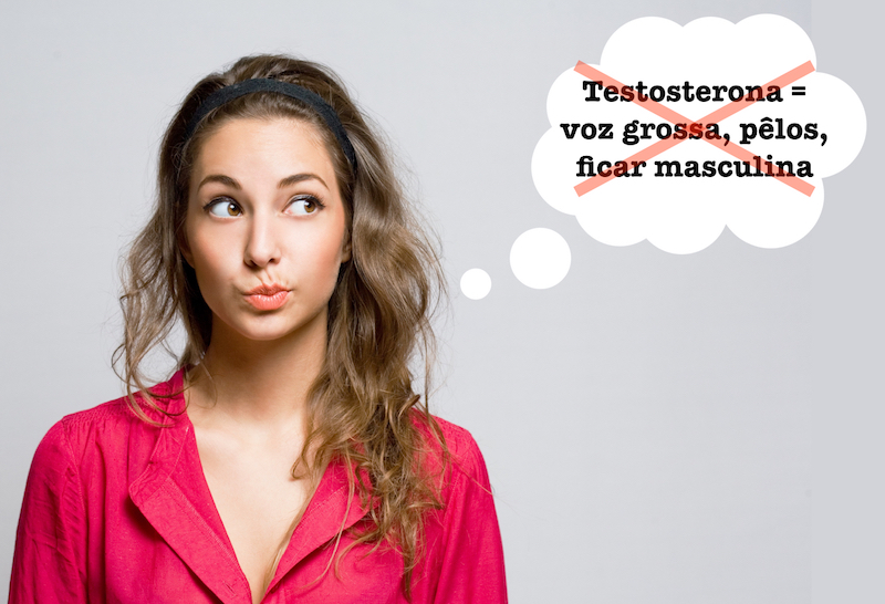 testosterona segundo as mulheres