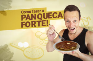 (RECEITA)PANQUECA FORTE | A MAIS SAUDÁVEL DO MUNDO!